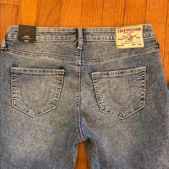 True Religion Light Blue Denim Jeans Boot Cut - Picture 1 of 10